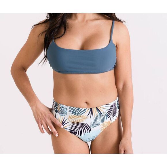 Scoop Bikini Swim Top in Jade NWT - Picture 6 of 7